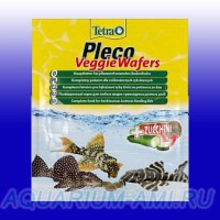 Корм для всех  растительноядных донных рыб TETRA Pleco  Veggie Wafers 15g